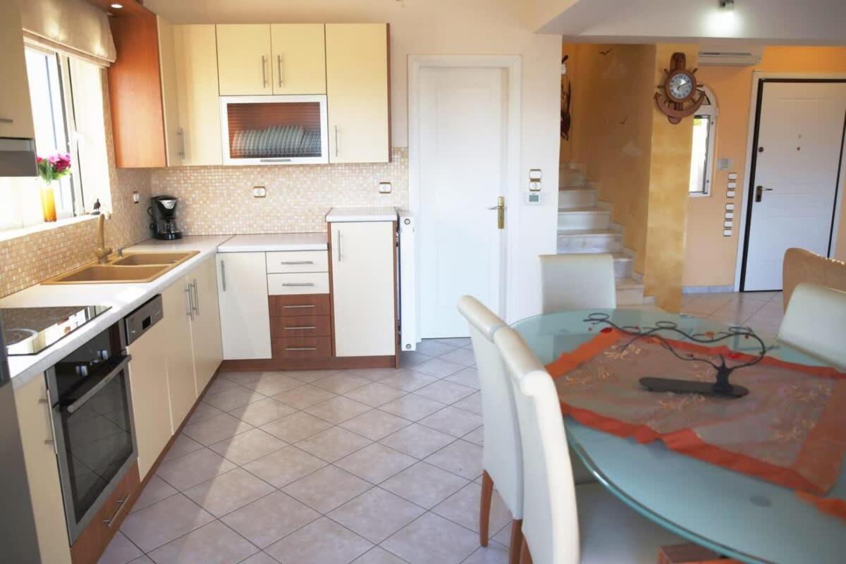 Schinias Bright Spacious Maisonette-Panoramic View Marathón Zewnętrze zdjęcie