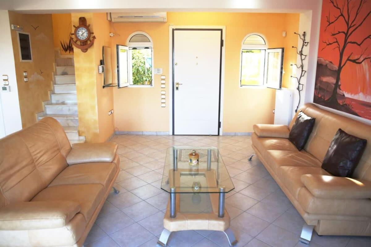 Schinias Bright Spacious Maisonette-Panoramic View Marathón Zewnętrze zdjęcie